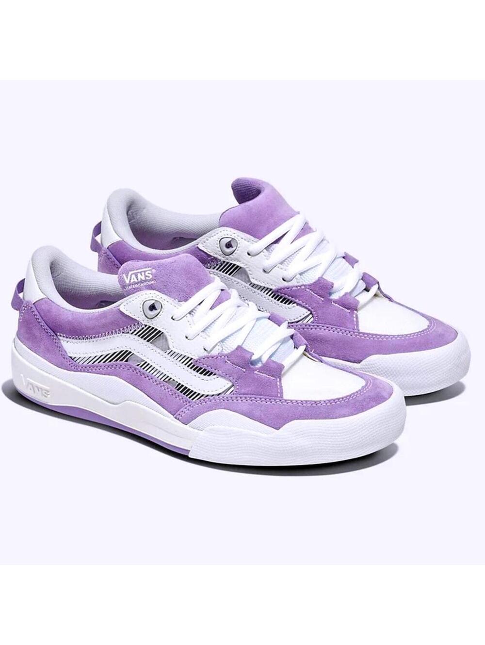 VANS Skate Wayvee 2 POPCUSH Shoes "Purple/White" Youth 4.0 | NEW